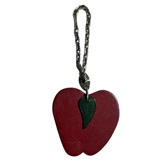 Hermès Swift & Chevre Mysore Apple Bag Charm - Picture 1 of 7
